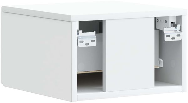 vidaXL Wandmontierter Beistelltisch 2 pcs Weiß 34,5 x 33 x 20 cm 898766 Bild 6
