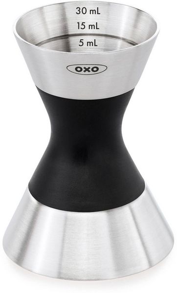 OXO Good Grips Barmaß Cocktail Messbecher, Edelstahl, (1-St), aus Edelstahl