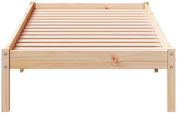 vidaXL Massivholzbett Extra Lang ohne Matratze 100x210 cm Kiefernholz 852404 Bild 4