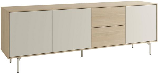 SCHÖNER WOHNEN-Kollektion Sideboard LABOE (1 St), 150 cm oder 200 cm mit push to open Funktion