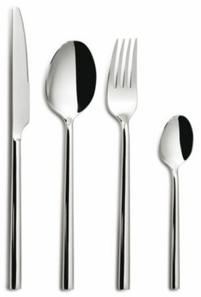 Comas Besteck-Set Oslo Eco 24-tlg, Tafelbesteck, Edelstahl, Silberfarben, 0298 Bild 2