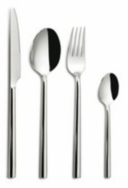 Comas Besteck-Set Oslo Eco 24-tlg, Tafelbesteck, Edelstahl, Silberfarben, 0298 Bild 4