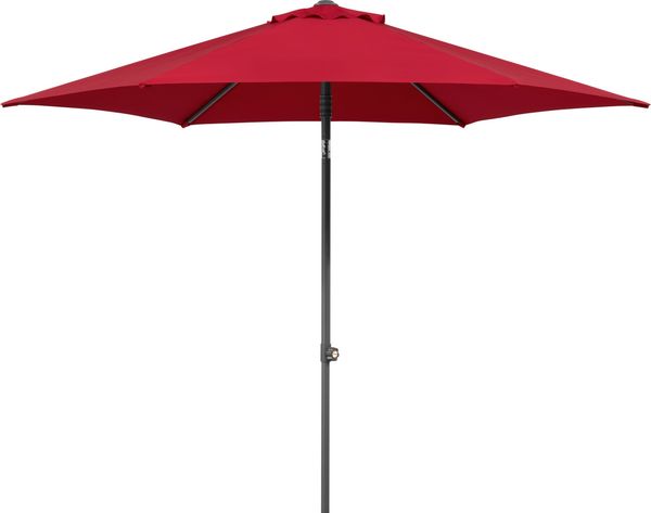 Sonnenschirm Sevilla 270/6 rund, Ø ca. 270 cm rot