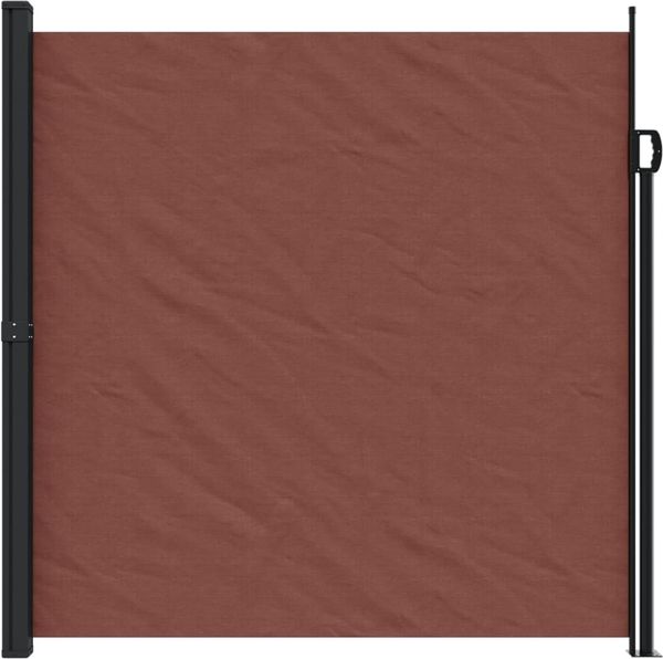 vidaXL Seitenmarkise Ausziehbar Braun 200x600 cm 4004554 Bild 3