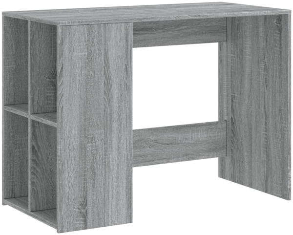 vidaXL Schreibtisch Grau Sonoma 102x50x75 cm Holzwerkstoff 840546