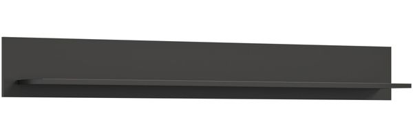 Wandboard (B/H/T: 160x20x20 cm) in grau matt tiefzieh