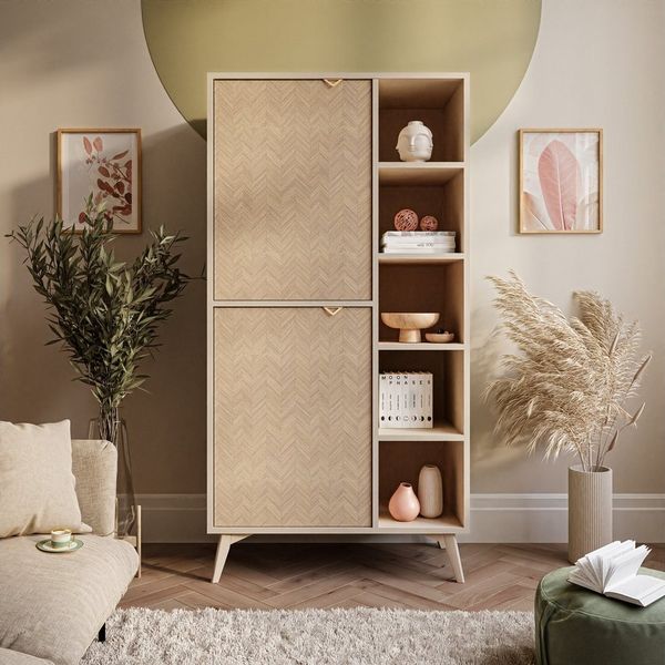 Lookway Standregal ALOE RG80 mit Türen