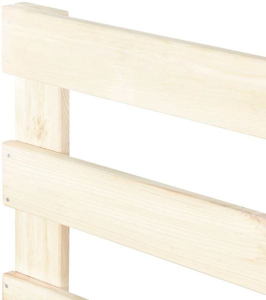 vidaXL Palettenbett Massivholz Kiefer 100×200 cm [285242] Bild 5