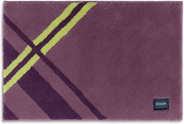 JOOP! Badteppich CHECKS 50x60 cm mauve
