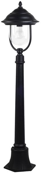 ALU Außen Stehlampe, schwarz, Höhe 111 cm VT-851