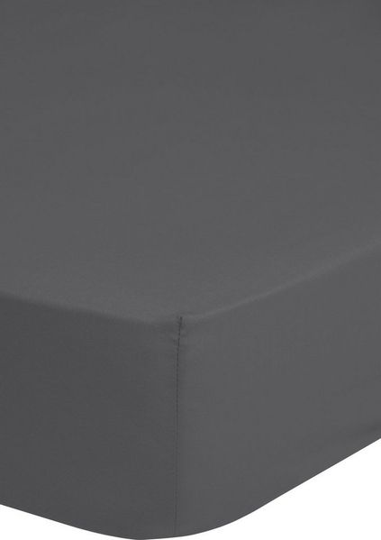 HIP Spannbettlaken 180x220 cm Grau