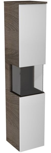 Lanzet Hochschrank Vitrine 30 cm, links