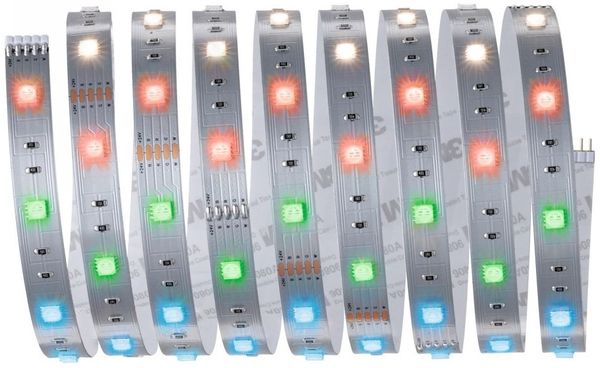 Paulmann No. 79866 MaxLED 250 RGBW Stripe unbeschichtet 2,5m mit Farbwechsel