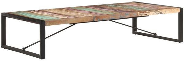 vidaXL Couchtisch 180x90x40 cm Altholz Massiv 321589