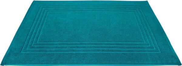Dyckhoff Badematte Siena, Höhe 3 mm, beidseitig nutzbar, Baumwolle, rechteckig, 2er-Set, 2er Set