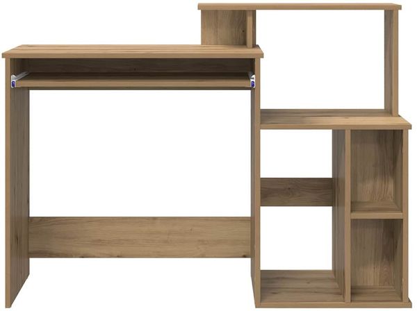vidaXL Schreibtisch Artisan-Eiche 120,5 x 44 x 88,5 cm Holzwerkstoff 869481 Bild 6