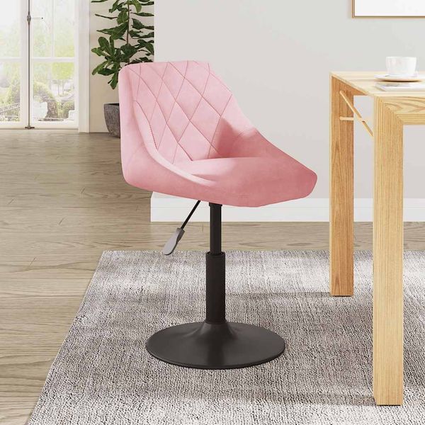 vidaXL Esszimmerstuhl Rosa Samt 3088818
