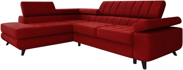 Ecksofa Nord Premium (Farbe: Venus Velvet 2926, Seite: Links)