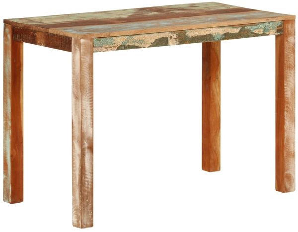 vidaXL Esstisch 110x55x76 cm Altholz Massiv 350314 Bild 11