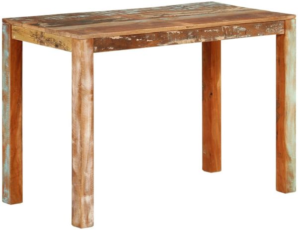 vidaXL Esstisch 110x55x76 cm Altholz Massiv 350314 Bild 10