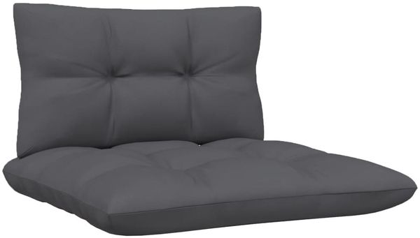 vidaXL 3-tlg. Garten-Lounge-Set mit Kissen Weiß Kiefer Massivholz 806665 Bild 7