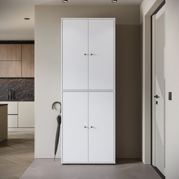 Home affaire Schuhschrank Schuhkommode Dino Flurschrank mit verstellbaren Einlegeböden, BxHxT: 70 × 190 × 33 cm