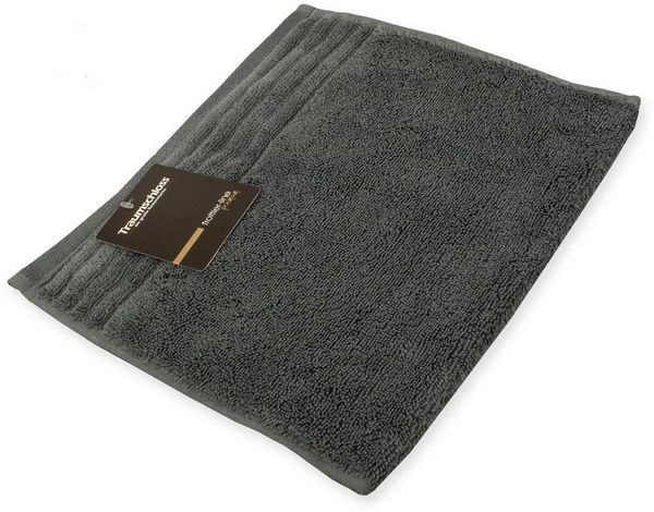 Traumschloss Gästehandtuch Premium-Line, Frottier (1-St), 100% amerikanische Supima Baumwolle mit 600g/m², Dunkelgrau