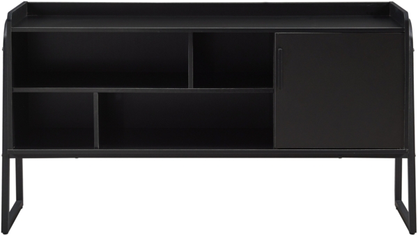 Fernsehschrank Storfjord 120x34x63 cm Schwarz [en. casa]