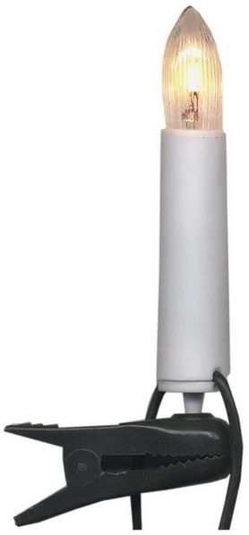MARELIDA Christbaumkerzen Kerzenlichterkette Baumkerzen Weihnachten 25 Glühlampen E10 12m Innen, 25-flammig