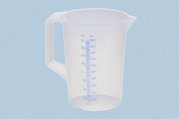hünersdorff Messbecher Hünersdorff 937000 Messbecher 2000 ml Kunststoff, Kunststoff