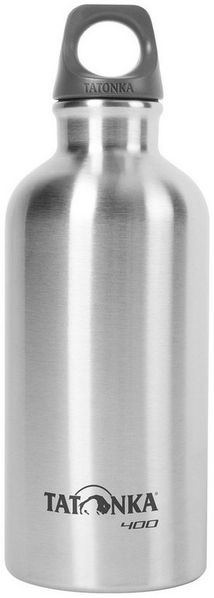 TATONKA® Trinkflasche Stainless Steel Bottle 0,4l Edelstahl-Trinkflasche