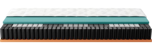 Taschenfederkernmatratze GELTEX Quantum Pure Plus 220TFK, Matratze 90x200, 140x200 cm und mehr, Schlaraffia, 22 cm hoch, beids. GELTEX®Next-Auflage, ergonomisch, langlebige Qual. (RG 43)