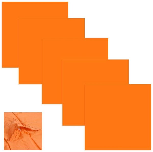 Seitenwände 5 Stück für Fjordsen 6-Eck Faltpavillon Popup Pavillon Orange