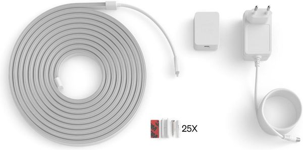 Philips Hue LED-Streifen Essential Flex Gradient LED-Streifen RGBIC farbfähig, lebendige Farben, flexible Innenbeleuchtung, komp. mit gängigen Smart-Home-Assistenten Bild 3