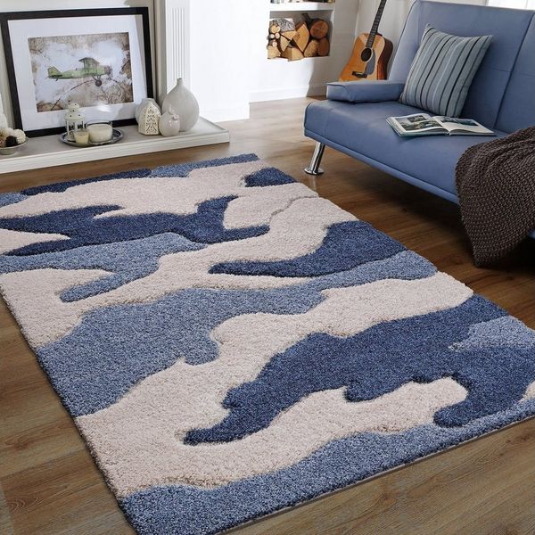 Sanat Hochflor-Teppich Luxus 3508, rechteckig, Höhe: 30 mm, robuster Langflor, weich, Wohnzimmer, Schlafzimmer