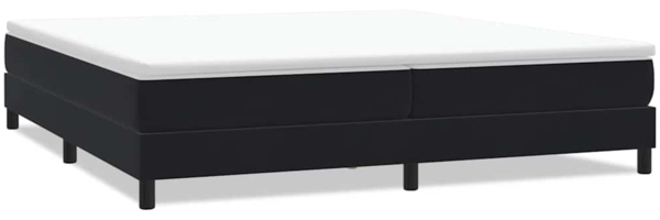 vidaXL Boxspringbett ohne Matratze Schwarz 200x220 cm Samt 3315893