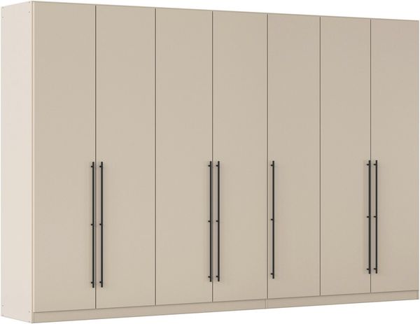 rauch Kleiderschrank Drehtürenschrank Schrank Garderobe Wäscheschrank Schlafzimmer AVOLA (3 verschiedene Ausstattungen BASIC/CLASSIC/PREMIUM (inkl. SOFT-CLOSE) mit hochwertigen Stangengriffen in Schwarz aus Metall MADE IN GERMANY