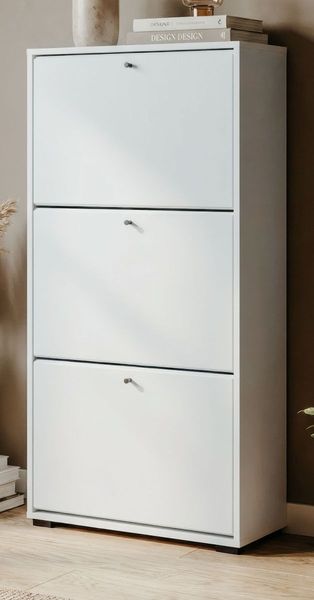 Schuhkipper Binz in weiß 58 x 133 cm