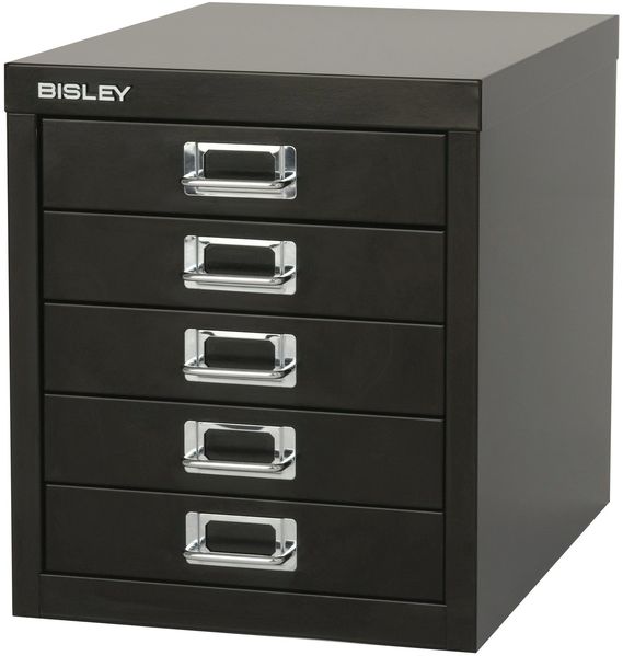 Bisley MultiDrawer™, 29er Serie, DIN A4, 6 Schubladen, Farbe sunflower Bild 2