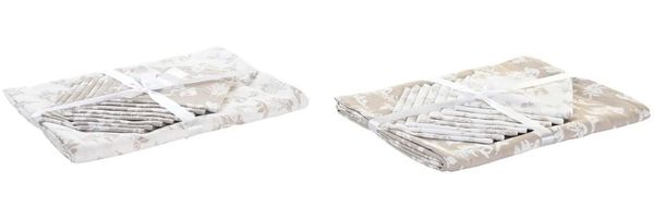 DKD Home Decor Tischdecke und Servietten, Standard