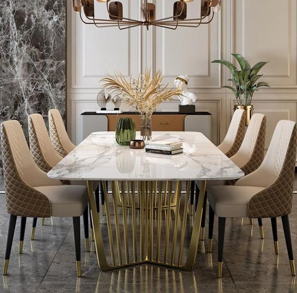 JVmoebel Esstisch Tische Esszimmer Tisch Metall Esszimmertisch Moderner Möbel Gold, Made in Europa