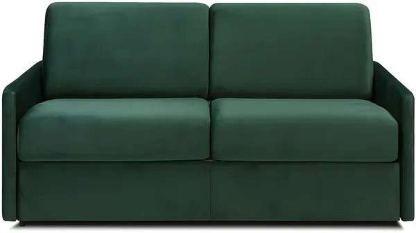 Vente-unique - CALIFE Sofa SamtStoff Grün - B 223 cm94 cm x H 85 cm x L 170 cm