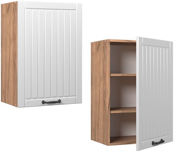 Hängeschrank Fame-Line Weiß Landhaus 50 cm Vicco Bild 5