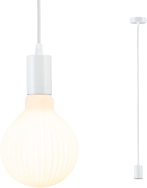 Paulmann 71135 Pendelleuchte Ravi E27 weiss matt IP44