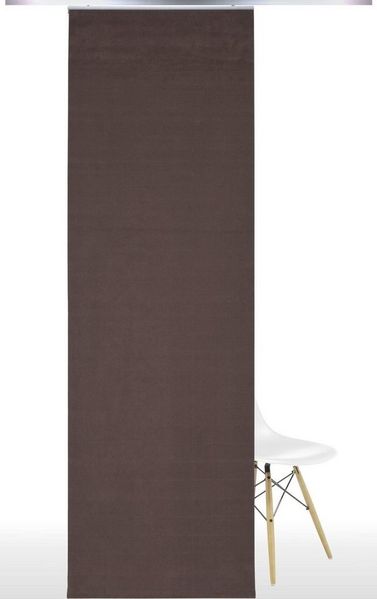 Liedeco Schiebegardine, Klettband (1 St), blickdicht, HxB: 245x60, ohne Paneelwagen