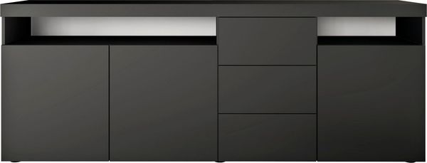 borchardt Möbel Sideboard Kapstadt, Breite 200 cm mit 3 Schubkästen