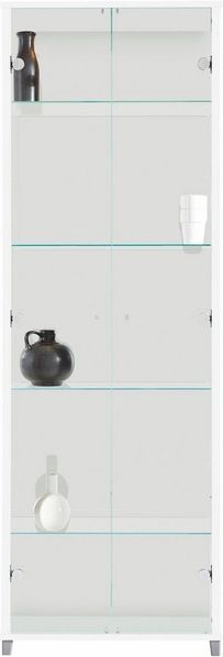 fif möbel Vitrine OPTIMA Standvitrine, Vitrinenschrank, Glasvitrine, Sammlervitrine