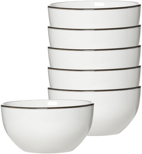 Ritzenhoff & Breker Adela Müslischale ø 14 cm 6er Set - grau