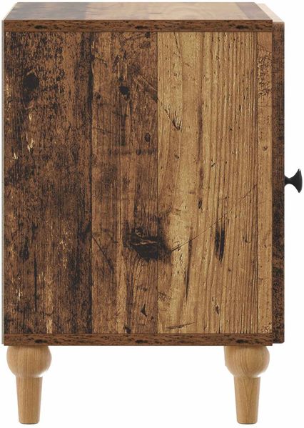 vidaXL Nachttisch 2 pcs Altholz 43 x 34,5 x 50 cm Holzwerkstoff 894122 Bild 6