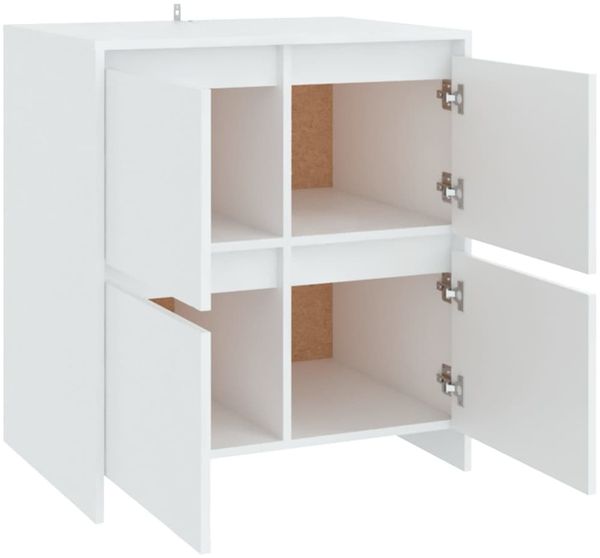 vidaXL Sideboards 2 Stk. Weiß 70x41x75 cm Holzwerkstoff 3098089 Bild 6